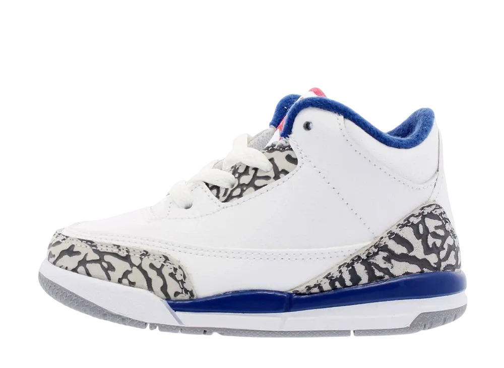 Nike TD Air Jordan 3 Retro "True Blue" (2016)