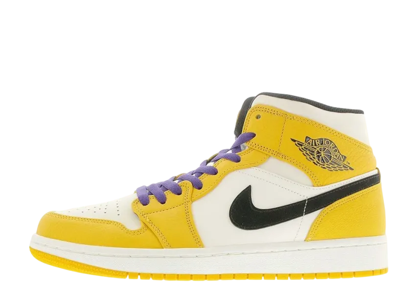 ナイキ エアジョーダン1 ミッド SE "レイカーズ"