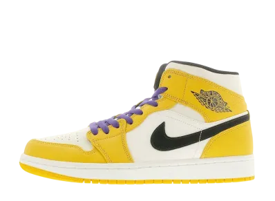 ナイキ エアジョーダン1 ミッド SE "レイカーズ"