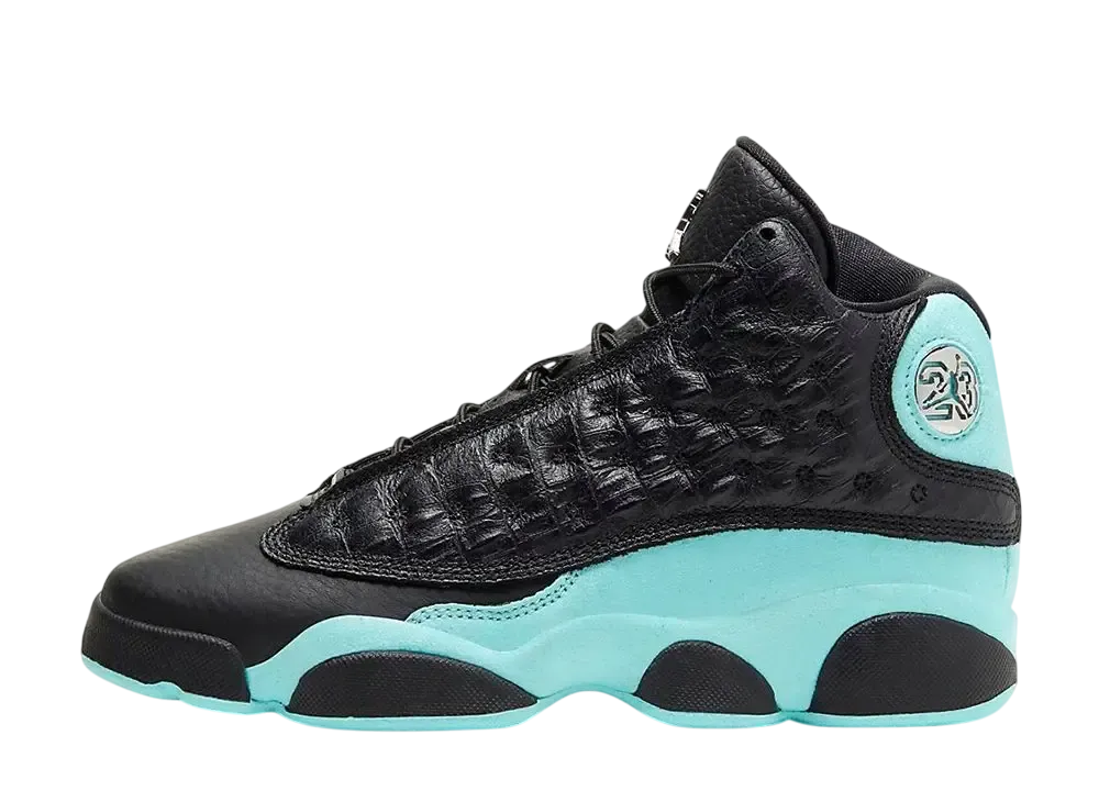 Nike GS Air Jordan 13 Retro "Black/Island Green"
