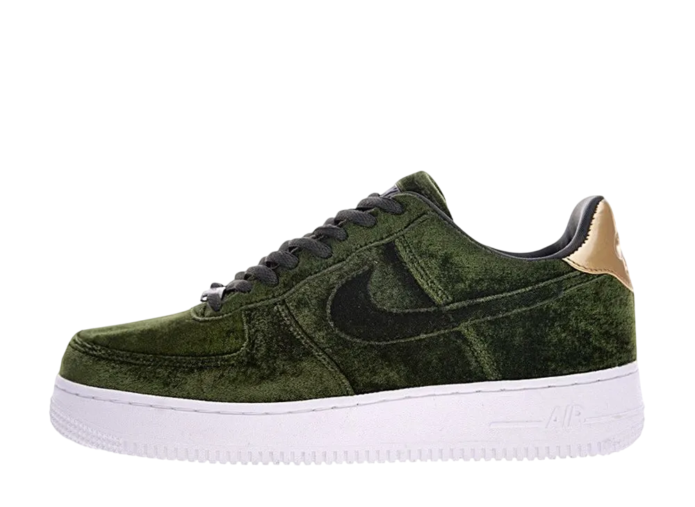 ナイキ ウィメンズ エアフォース ロー "アウトドア グリーン ベルベット"