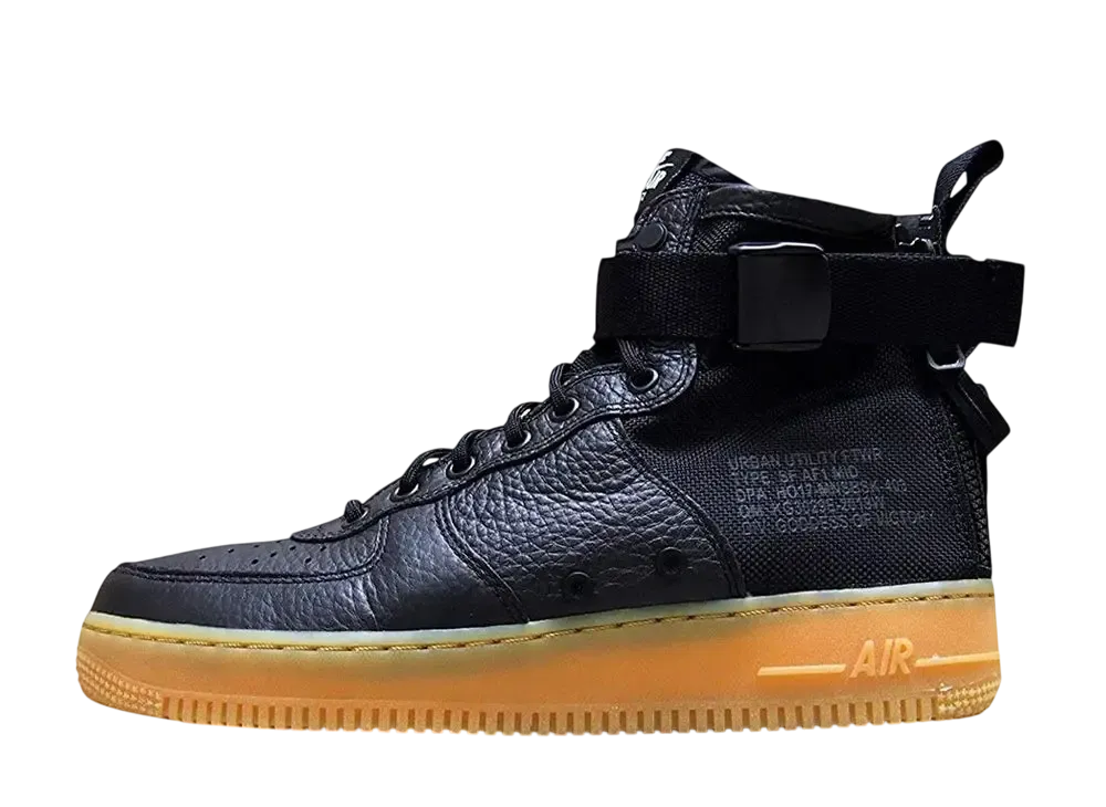 ナイキ SF エアフォース1 ミッド "ブラックガム"