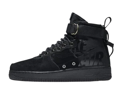 Nike SF Air Force 1 Mid "Black Cool Grey"