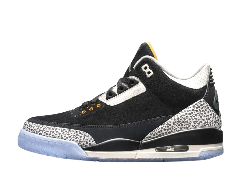 アトモス × ナイキ エアジョーダン3 レトロ "サファリ"