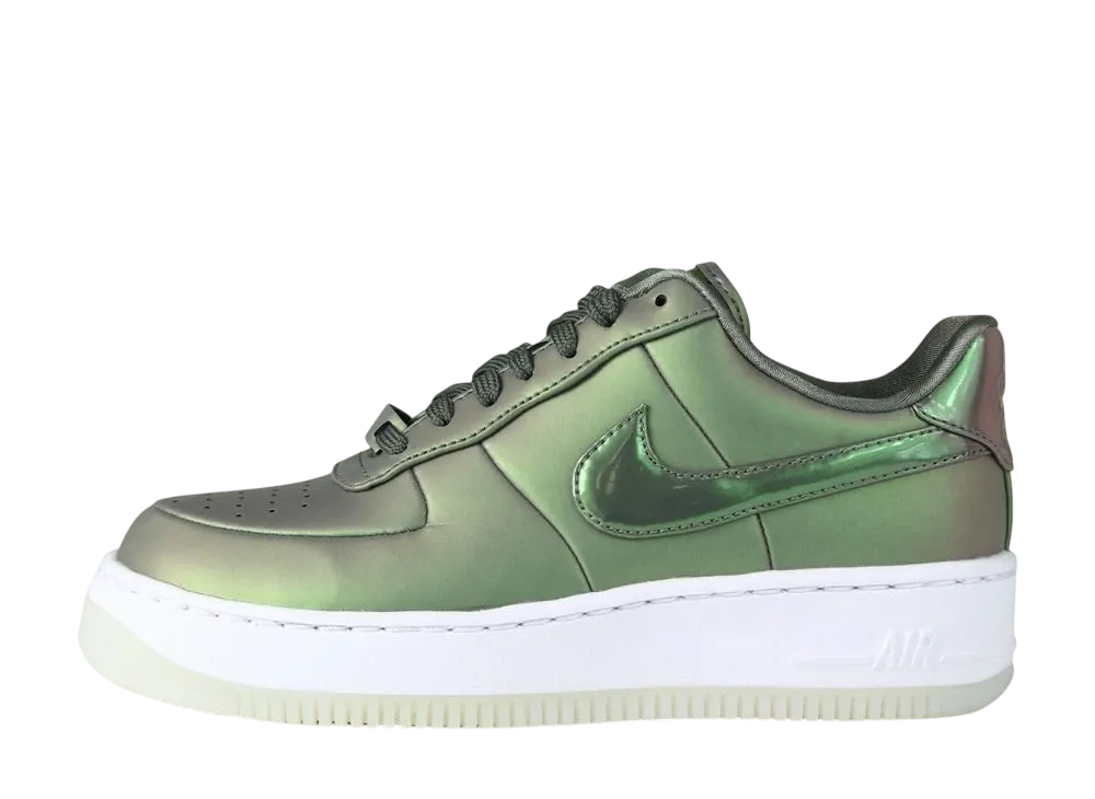 ナイキ ウィメンズ エアフォース1 アップ ステップ ロー "シャイン"