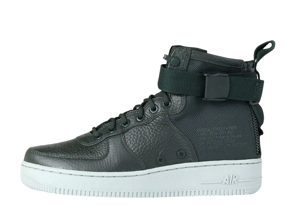 ナイキ ウィメンズ SF エアフォース1 ミッド "アウトドア グリーン"