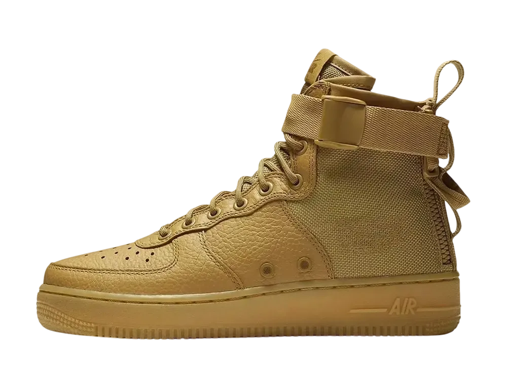 Nike Women's SF Air Force 1 Mid "Elemental Gold"