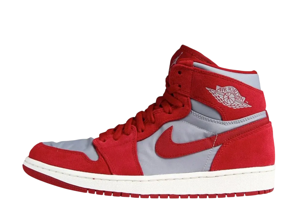 ナイキ エアジョーダン1 ハイ "ジム レッド ウルフ グレー"