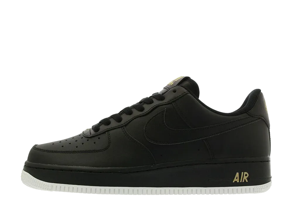 Nike Air Force 1 Low "Crest Logo Black"