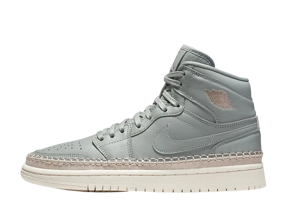 ナイキ ウィメンズ エアジョーダン1 レトロ ハイ "カーボン グリーン"