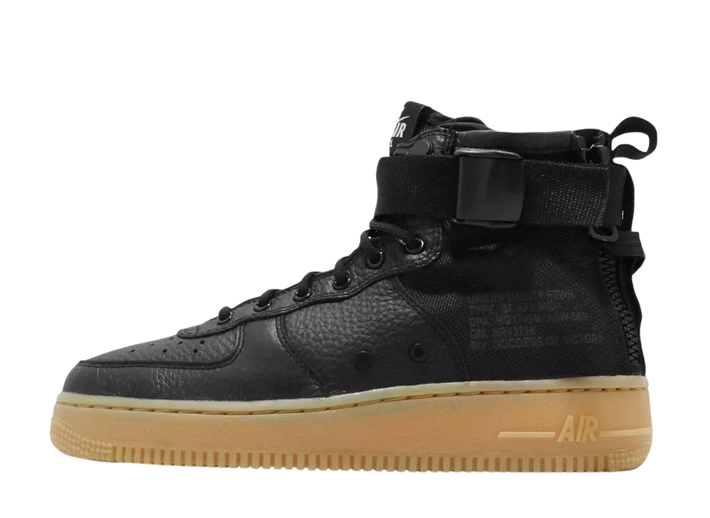 Nike GS SF Air Force 1 Mid ”Black Gum”