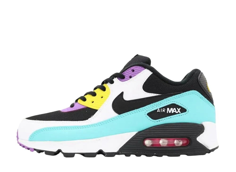 ナイキ エアマックス90 "ブラック ブライト バイオレット ホワイト"
