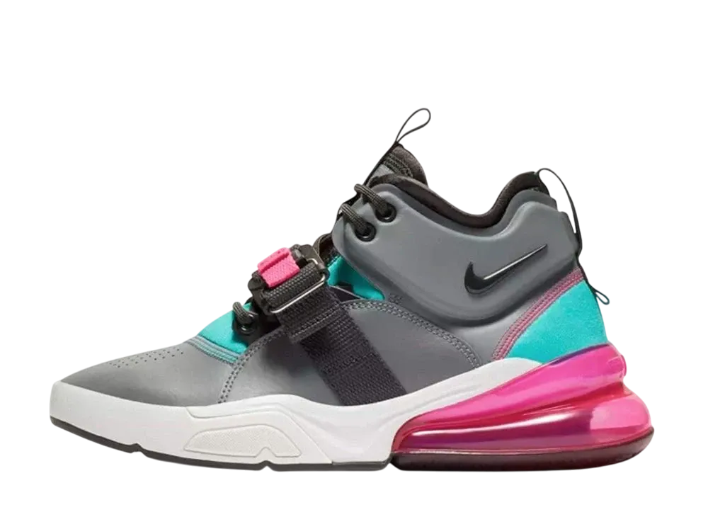 ナイキ エアフォース 270 "クール グレー ハイパー ジャデ (GS)"