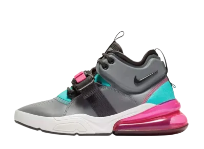 NIKE AIR FORCE 270 COOL GREY HYPER JADE (GS)