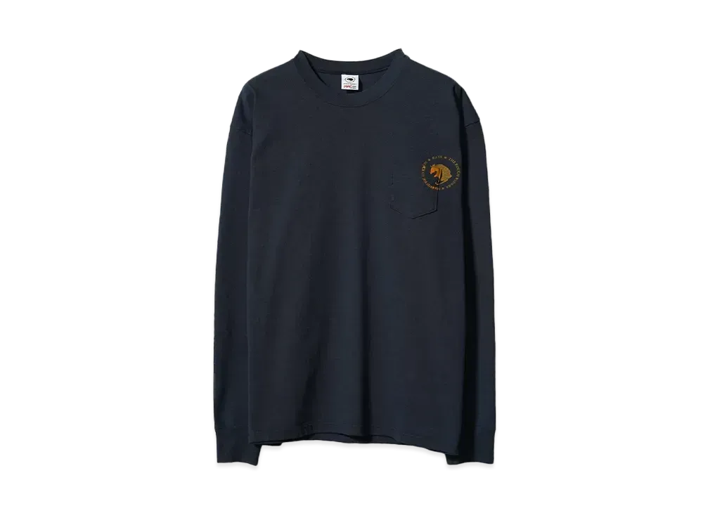 RATS CIRCLE POCKET L/S TEE "NAVY"