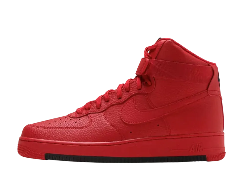 Nike Air Force 1 High "University Red Black"
