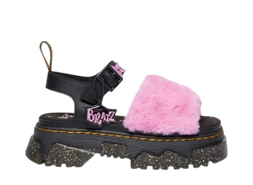 ブラッツ × ドクターマーチン ウィメンズ マティソンブラッツ ストラップ サンダル "ブラッツピンク/ブラック"