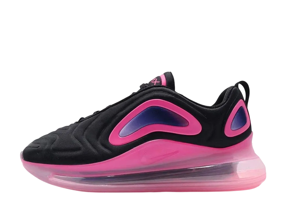 NIKE AIR MAX 720 BLACK LASER FUCHSIA