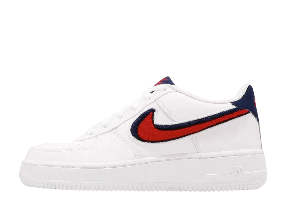 ナイキ エアフォース ロー "3D シェニール スウッシュ USA (GS)"