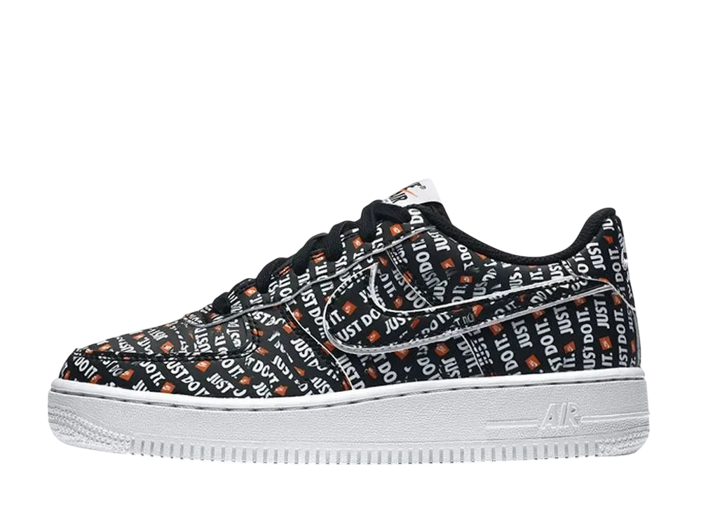 Nike GS Air Force 1 Low "Just Do It Pack/Black"