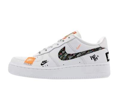 Nike GS Air Force 1 Low "Just Do It Pack/White"