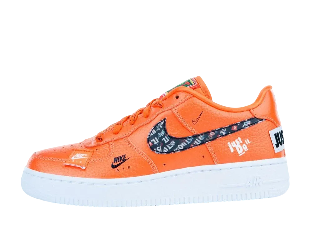 ナイキ GS エアフォース ロー "ジャスト ドゥ イット パック オレンジ"