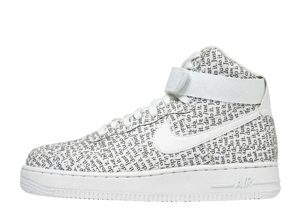ナイキ ウィメンズ エアフォース1 ハイ "ジャスト ドゥ イット パック ホワイト"