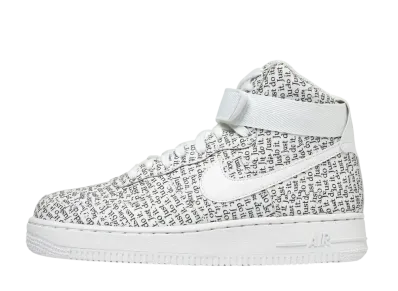 Nike Women's Air Force 1 High "Just Do It Pack White"