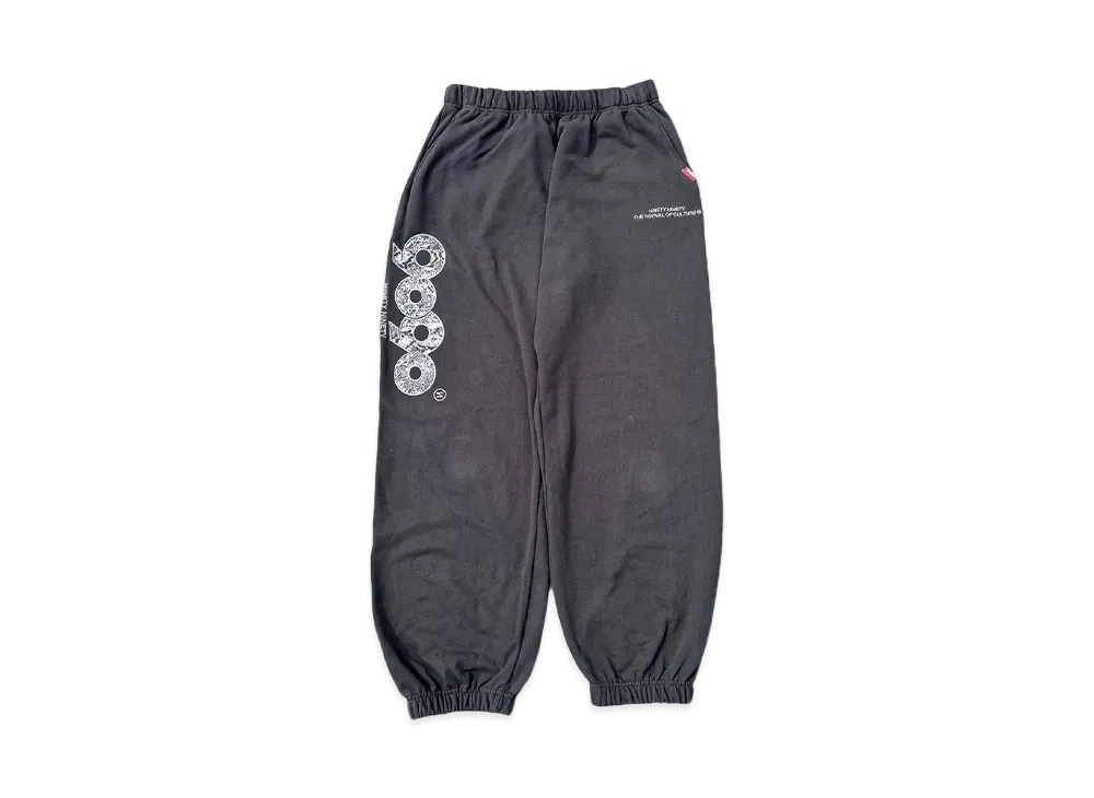 9090 9090 OG Logo Sweat Pants "CHARCOAL PYTHON"