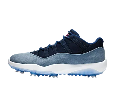 ナイキ エアジョーダン11 レトロ ロー ゴルフ "ノー デニム アロウ"