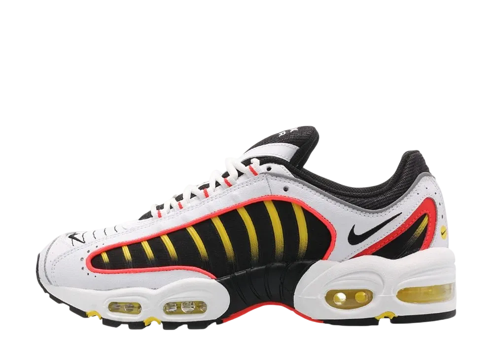 ナイキ エアマックス テイルウィンド4 "ホワイト ブラック クリムゾン イエロー"