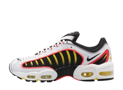 NIKE AIR MAX TAILWIND 4 WHITE BLACK CRIMSON YELLOW