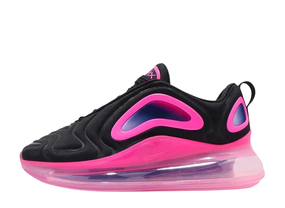 NIKE AIR MAX 720 BLACK LASER FUCHSIA (GS)