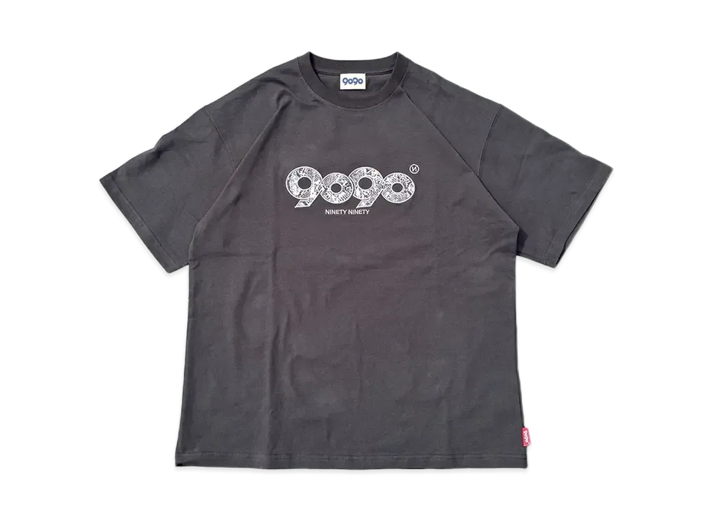 トップス 9090 OG Logo Tee Charcoal python S 9090 OG Logo Tee Charcoal python S