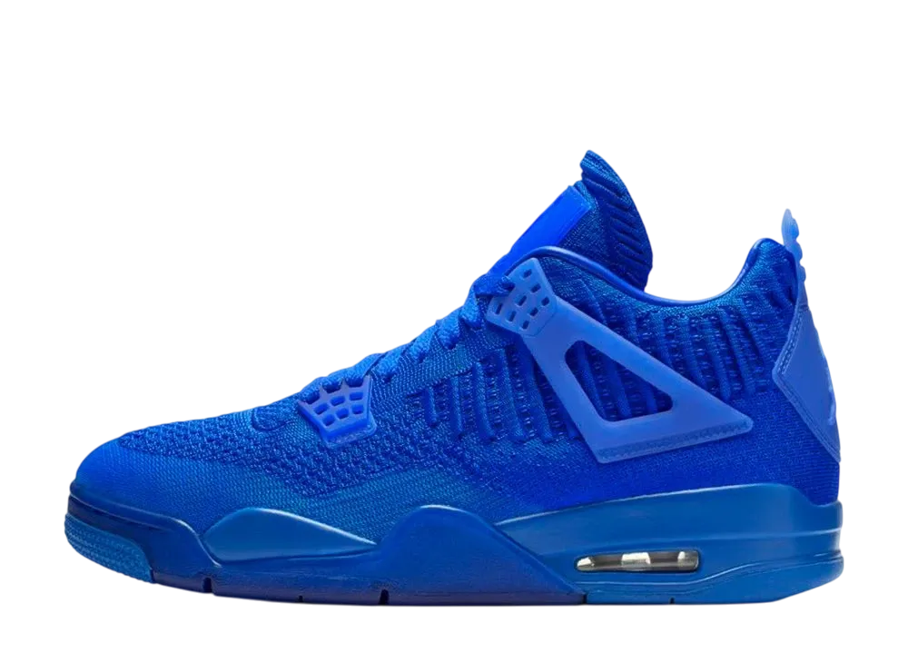 Nike Air Jordan 4 Retro Flyknit "Hyper Royal/Black"