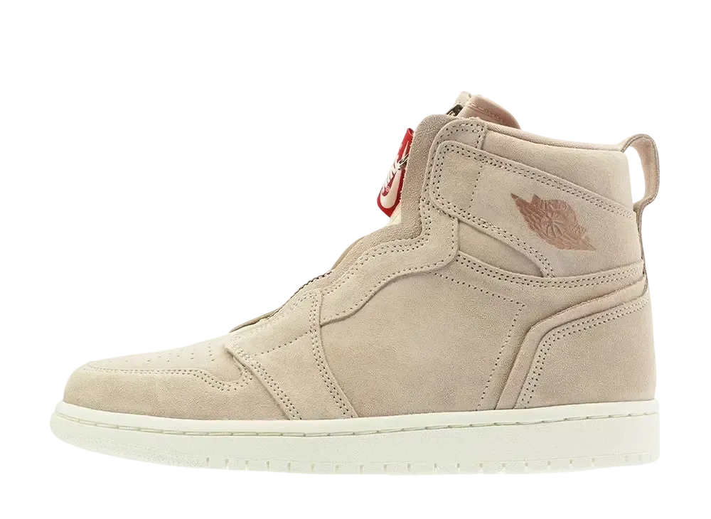 ナイキ ウィメンズ エアジョーダン1 レトロ ハイ ジップ "パーティクル ベージュ"