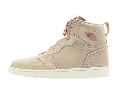 ナイキ ウィメンズ エアジョーダン1 レトロ ハイ ジップ "パーティクル ベージュ"