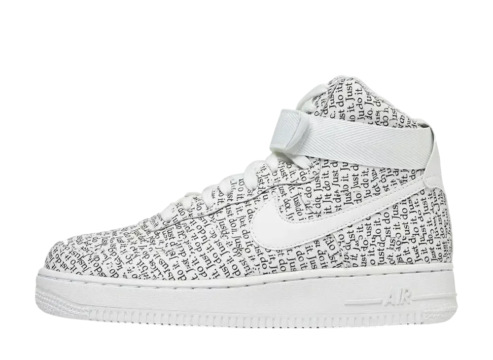 Nike Air Force 1 High "Just Do It Pack White Black"