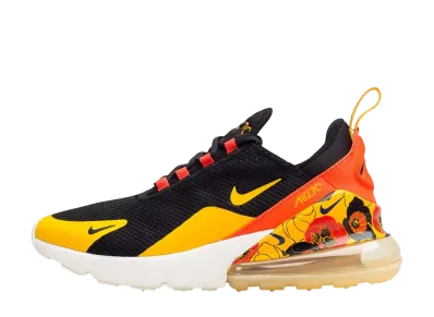 Nike Women's Air Max 270 "Floral Black Crimson Gold"