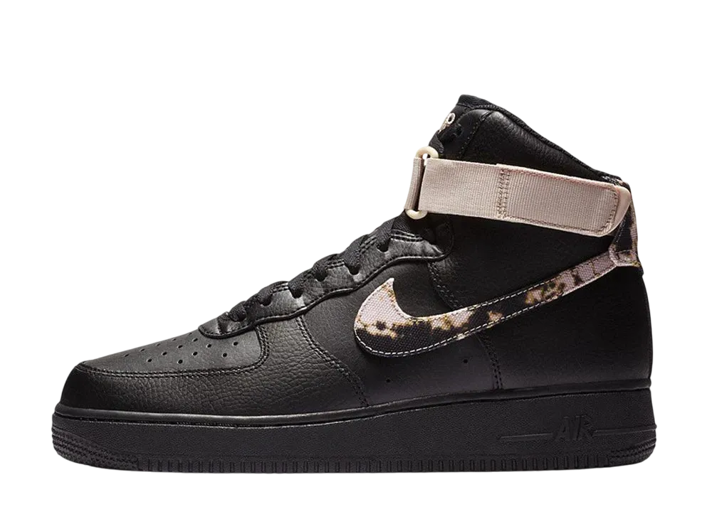 Nike Air Force 1 High "Acid Wash Pack Black"