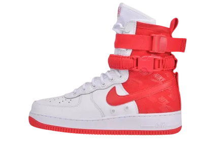 Nike SF Air Force 1 High "White University Red"