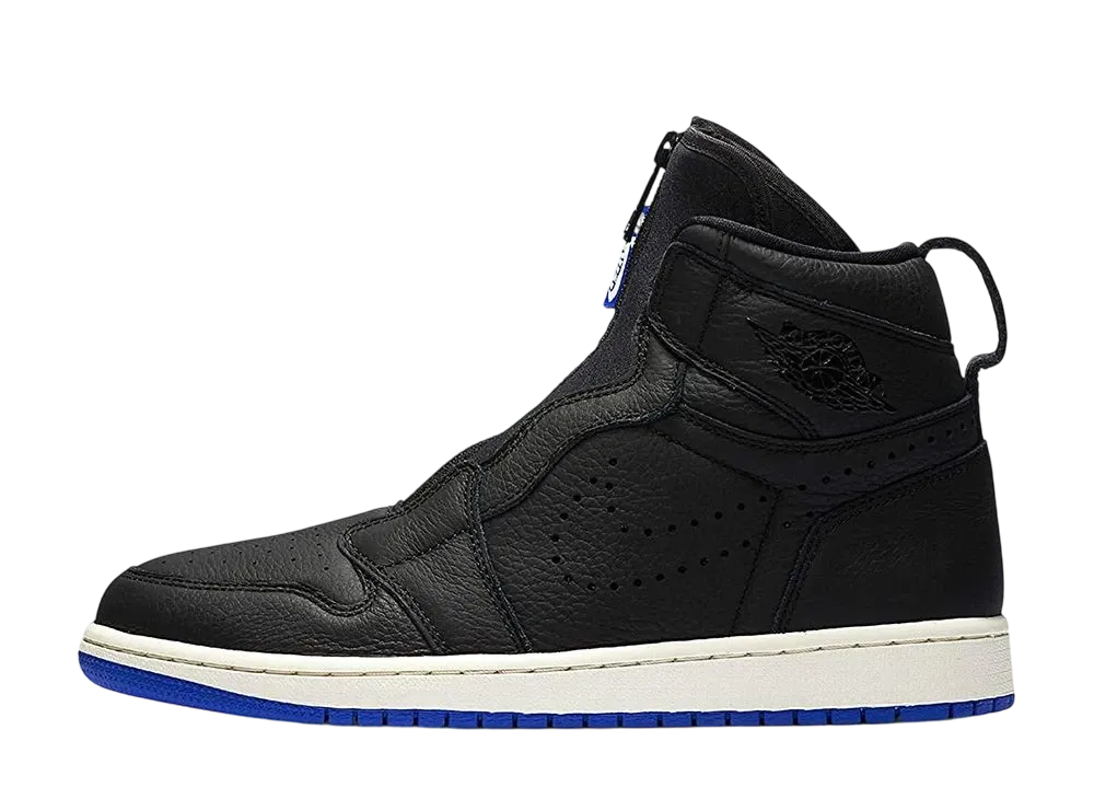 Nike Air Jordan 1 Retro High Zip "Black/Hyper Royal"