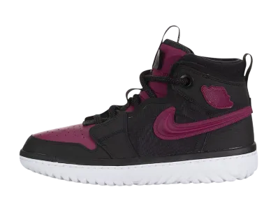 Nike Air Jordan 1 High React "Black Noble Red"