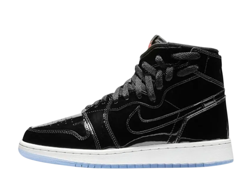ナイキ ウィメンズ エアジョーダン1 ハイ レベルXX "ブラック パテント"