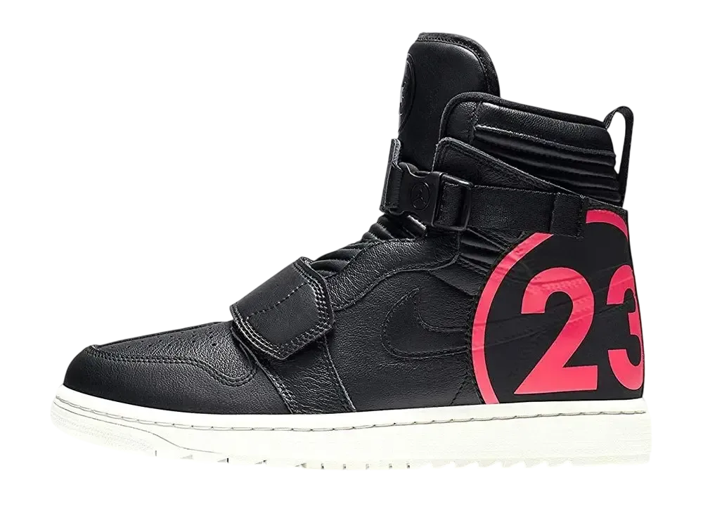 Nike Air Jordan 1 Moto High "Black Infrared 23"