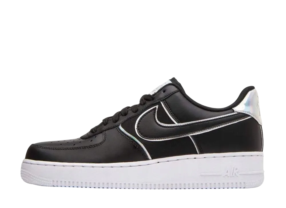 Nike Air Force 1 Low "Black Iridescent Outline"