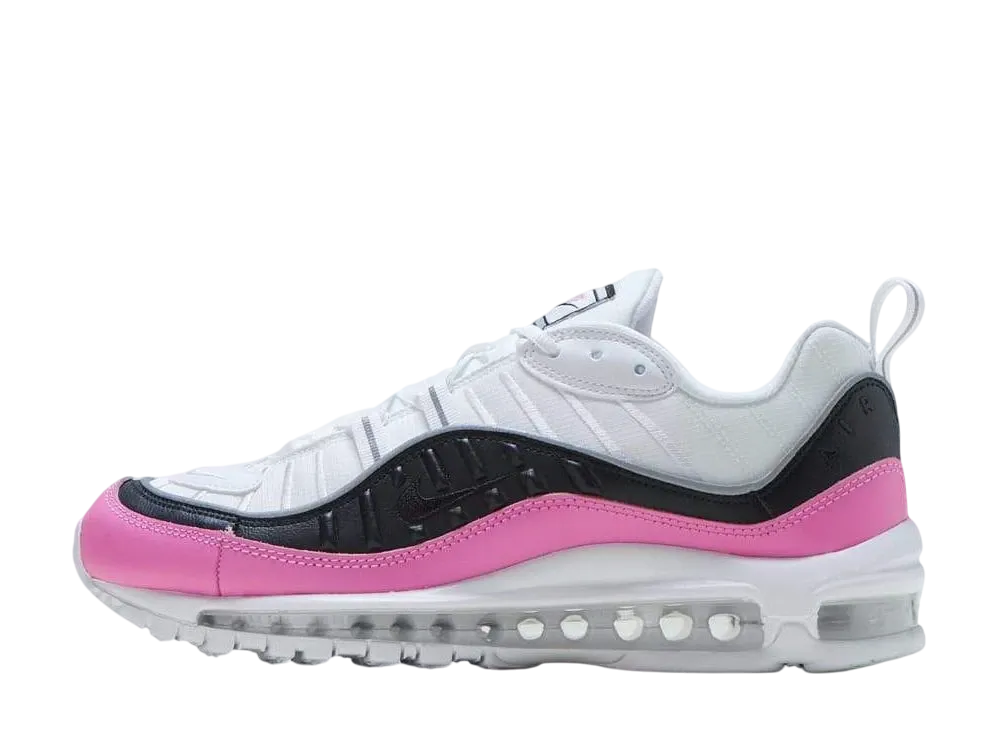 ナイキ ウィメンズ エアマックス 98 SE "ホワイト ブラック チャイナ ローズ"