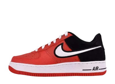 Nike GS Air Force 1 Low "Mystic Red/Black"
