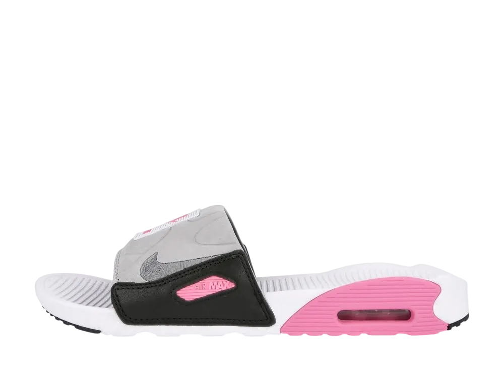 ナイキ エアマックス90 "スライド ホワイト ローズ クール グレー"