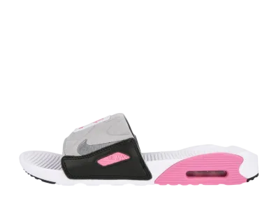 NIKE AIR MAX 90 SLIDE WHITE ROSE COOL GREY